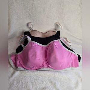 Lot Of 3 Natori Sports Bras Size 36D
